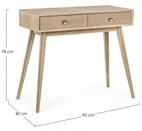 Consolle 2 Cassetti Alannis in Legno