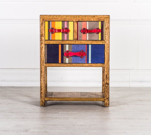 Consolle Tre Cassetti Collezione Colours