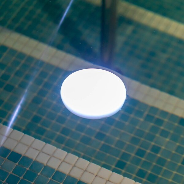 Newgarden Papaya lampione a LED accu IP68 RGBW Papaya, dimmerabile, Bianco / Opale, Plastica, Moderno