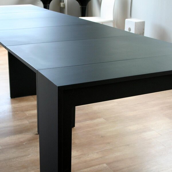 Consolle Allungabile in Legno H78x42x90/302cm Itamoby Arcobaleno Bianco Lucido