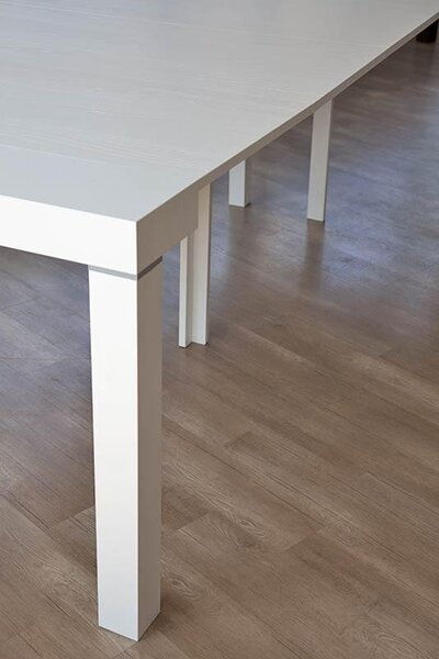 Consolle Allungabile in Legno H77x40x110/300cm Itamoby Magic Color Bianco Frassino Classica