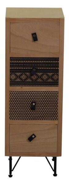 Mobile 4 Cassetti in Legno Budapest