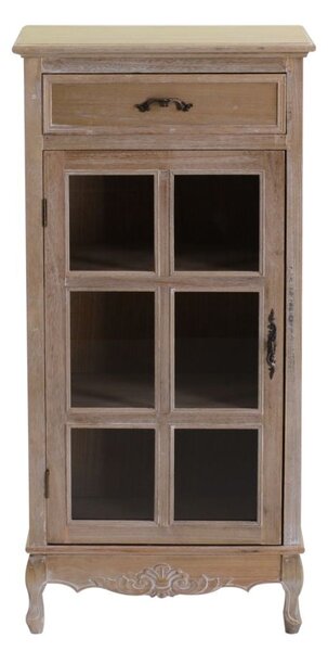 Mobile Vetrina in Legno 1 Anta 1 Cassetto Cracovia