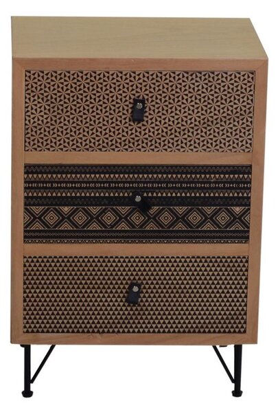 Mobile 3 Cassetti in Legno Budapest