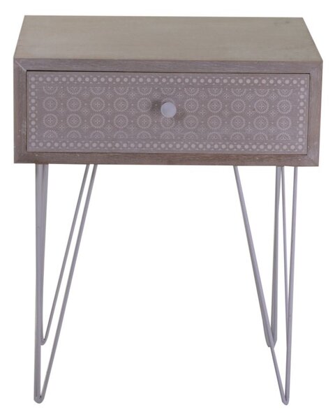 Mobile 1 Cassetto in Legno e MDF Milo