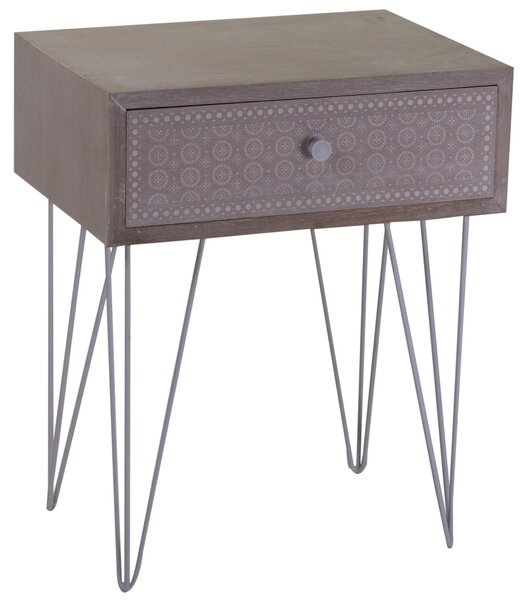 Mobile 1 Cassetto in Legno e MDF Milo