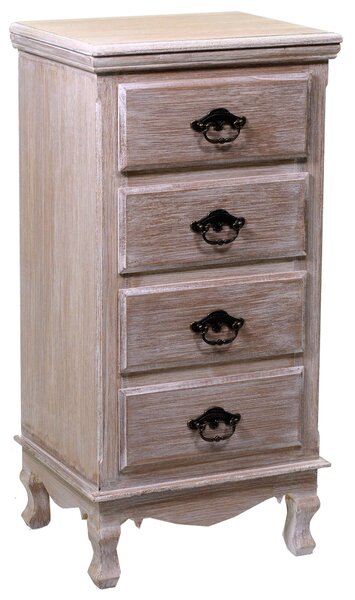 Mobile 4 Cassetti in Legno 41x84x33,5cm Stoccarda