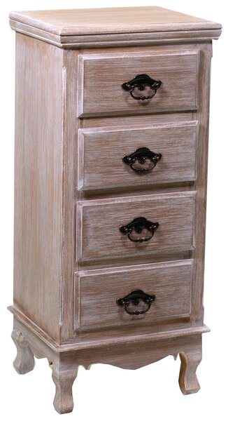 Mobile 4 Cassetti in Legno 37x83,5x30cm Stoccarda