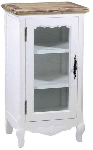 Mobile Vetrina 1 Anta in Legno Country
