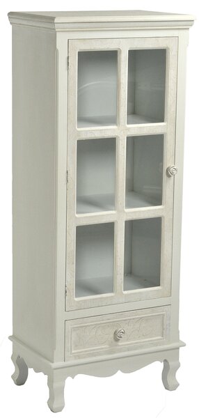 Mobiletto Vetrina 1 Anta Vetro 1 Cassetto Lipsia