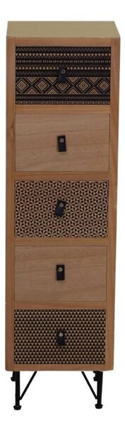 Mobile 5 Cassetti in Legno Budapest