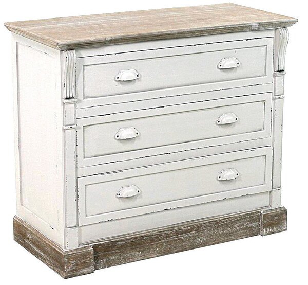 Mobile 3 Cassetti in Legno Provenza