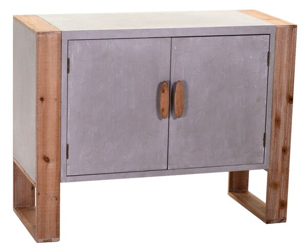Mobile Buffet 2 Ante in Legno 90x70x37cm Lisbona