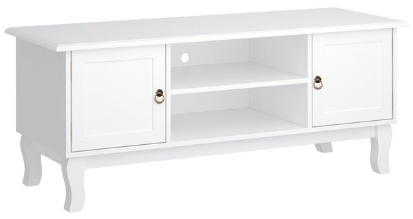 Mobile TV Bianco Opaco 120x45x50 cm