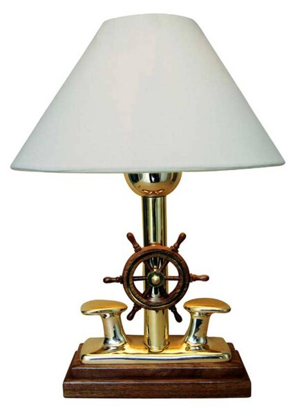 Sea-Club Lampada da tavolo decorativa LUV con legno