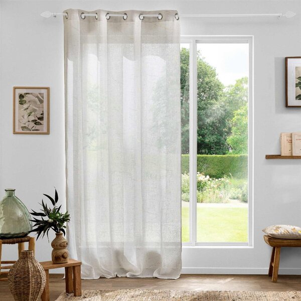 Tenda beige 140x240 cm Marius - douceur d'intérieur