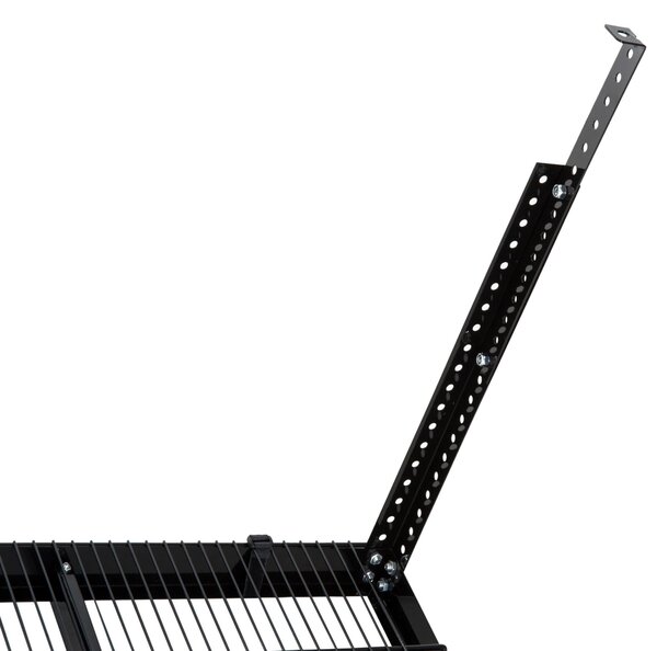 Mensola a Soffitto Multifunzionale in Acciaio Portata 150kg 115x60.6x55-82 cm