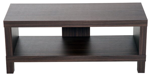 Mobile TV Basso con Vano in Legno Noce 90x35x37 cm