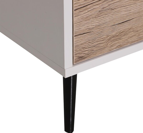 Mobiletto Armadietto da Ingresso in Legno 48x40x123 cm