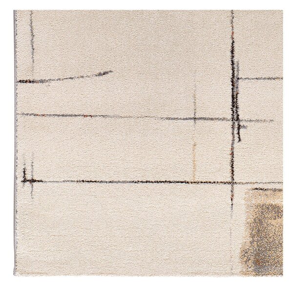 Tappeto grigio/beige 133x190 cm Beruti – Universal