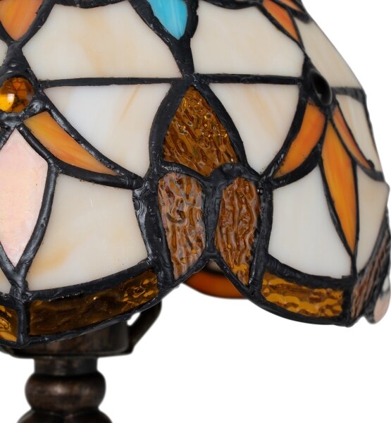 Brilagi - Lampada da tavolo in stile Tiffany MIRABELLA 1xE27/60W/230V