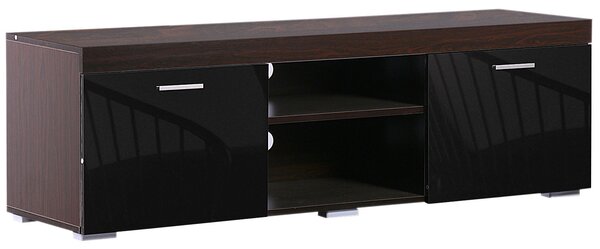 Mobile TV con Due Ante in Legno 140x40x44 cm