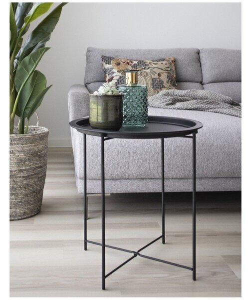 Tavolo rotondo in metallo ø 47 cm Bastia - House Nordic
