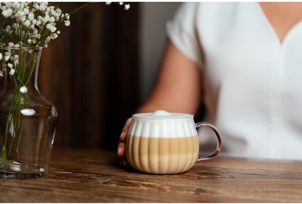Tazze in set per cappuccino 2 pz 350 ml Tulip – Vialli Design