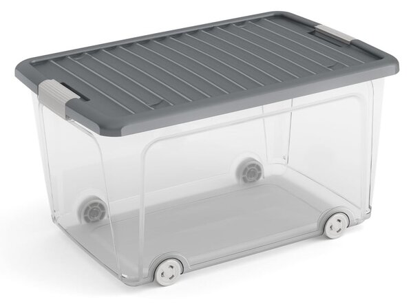Scatola con coperchio in plastica 56,5x39x31,5 cm W box L – KIS