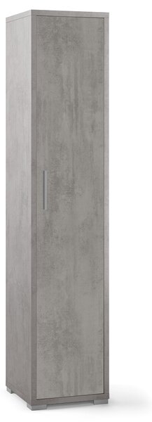 Armadio 1 Anta 39x182x41 cm Cemento