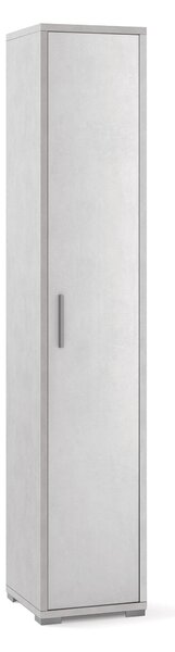 Armadio 1 Anta 39x199x41 cm Ossido Bianco
