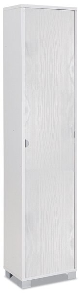 Armadio 1 Anta 43x190x29 cm Bianco Fiammato