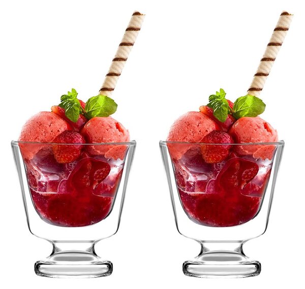 Set di bicchieri da gelato 2 pz 250 ml Soho – Vialli Design