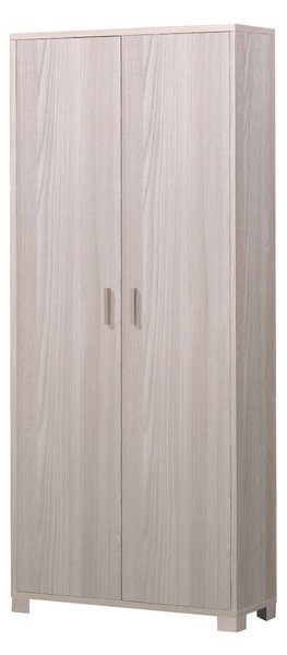 Armadio 2 Ante 83x190x29 cm Olmo Chiaro