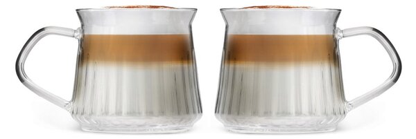 Tazze in set per cappuccino/con parete doppia 2 pz 320 ml Mia – Vialli Design