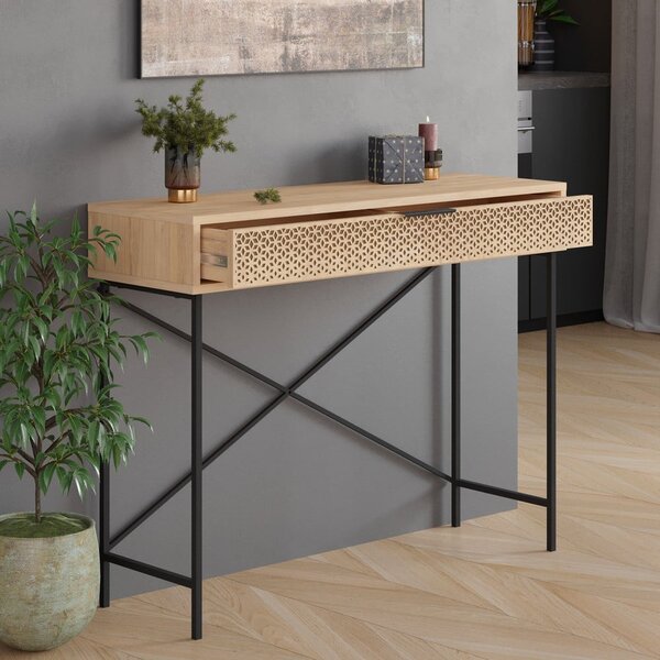 Consolle in rovere naturale 35,5x110 cm Ecrin - Marckeric