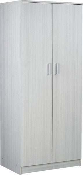 Armadio 2 Ante 77x182x52 cm Eucalipto