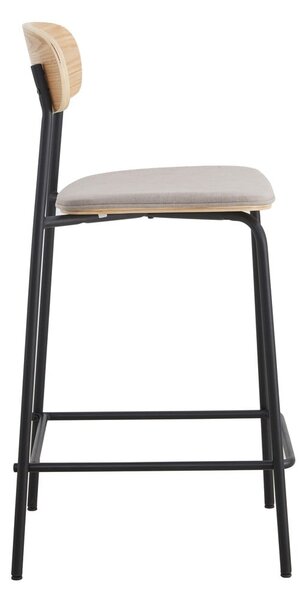 Set di sbagelli da bar neri/grigio tortora 2 pz (altezza della seduta 66 cm) Adriana – Marckeric