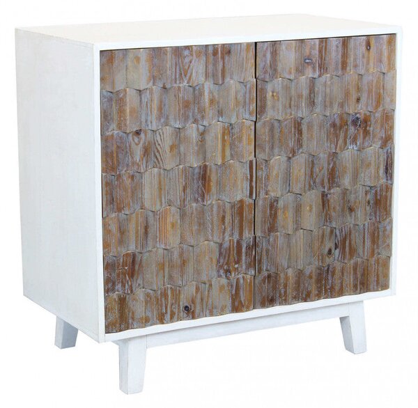 Mobile Angus 90x50x89 h cm in Legno Bianco