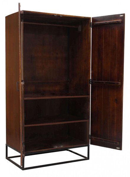 Mobile Daren 96x56x186 h cm in Legno Marrone