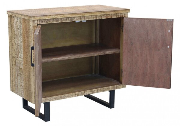 Mobile Benjamin 90x45x83 h cm in Legno Marrone