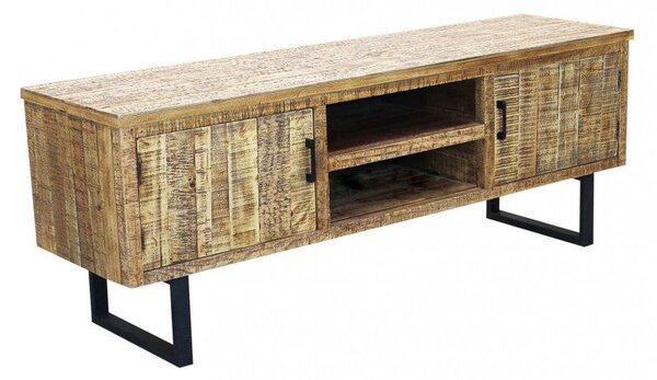 Mobile TV Bevis 160x45x60 h cm in Legno Marrone