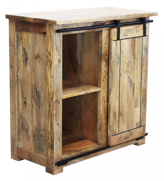 Mobile Wystan 90x45x90 h cm in Legno Marrone