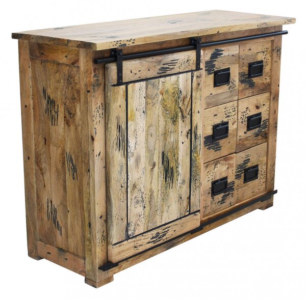 Mobile Vance 120x45x90 h cm in Legno Marrone