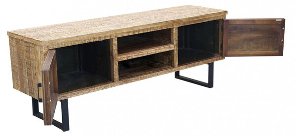 Mobile TV Bevis 160x45x60 h cm in Legno Marrone