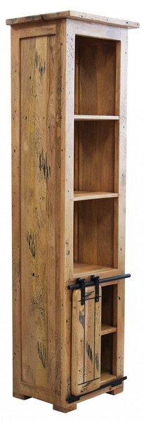 Mobile Vinnie 50x40x180 h cm in Legno Marrone