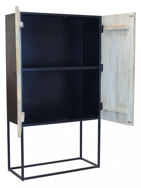 Mobile Judd 90x40x160 h cm in Legno Marrone