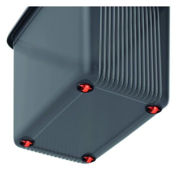 Scatola con coperchio grigia in plastica 59x39x45 cm K Latch Box – KIS