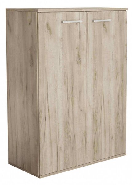 Mobiletto 2 Ante River 71x36x83 h cm in Truciolare bilaminato Olmo