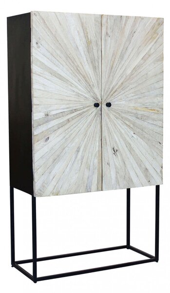 Mobile Judd 90x40x160 h cm in Legno Marrone